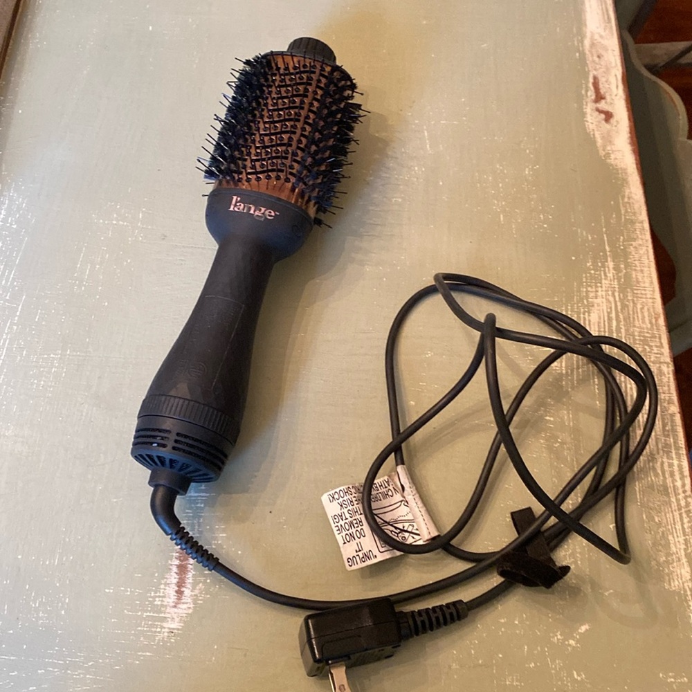 Lange Black Hair Dryer Brush